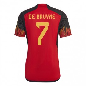 Prima Maglia Belgio Mondiali 2022 De Bruyne 7